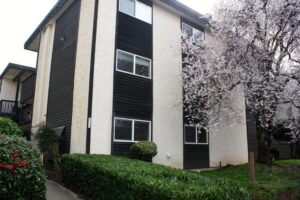 Modern Seattle apartment building exterior
